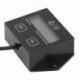 12V autós LCD kijelző fordulatszámmérő óramérő motorkerékpár 2 és 4 ütemű benzinmotor szikrához csónak
