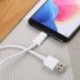 Fekete - Alkalmas Samsung S4 univerzális okostelefon gyors töltésű Micro USB2.0 töltőkábel V8 adatkábel Androidhoz