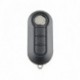 illeszkedik FIAT GRANDE PUNTO 500 BRAVO DUCATO PANDA 3 gombhoz KEY FOB REMOTE CASE 3 kulcsos kulcstartó kulcstartó