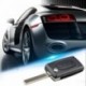 01B Citroen C2 C3 Xsara Picasso C4 2 gombos kulcstartó távirányító Va2 Blade Shell Cover Cover Protector