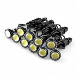 10db 12V 24V 23mm LED Eagle szemfény autó köd DRL nappali hátramenet parkoló jel sárga sárga kék fehér piros