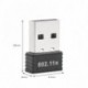 150Mbps 150M Mini USB WiFi vezeték nélküli adapter hálózati LAN-kártya 802.11n / g / b STBC támogatás Kiterjesztett