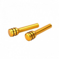 Arany - 1páros autóalkatrészek szilárd biztonsági ajtózár alumínium ötvözetlámpa, amely tartós a járművek