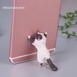 2. TÍPUS - Macska tabletta telefon tartó asztali állvány szívó gyanta okostelefon tartó fél ajándékok vendégeknek