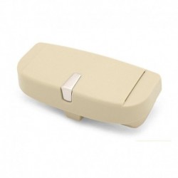 Bézs - Autós szemüvegdoboz többfunkciós jármű For Bill Clip autószemüveg klip szemüveg tároló doboz többfunkciós