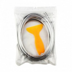 Arany - 5 méteres autó beltéri világítás automatikus LED-szalag Garland EL drótkötél csővezeték rugalmas neonfény