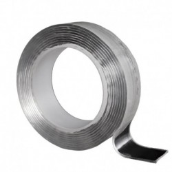 3cm 1M - Mosható szalag, nyomtalan szalag, kivehető szalag, többször használható ragasztószalag, hőálló szalag,