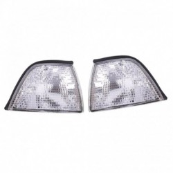 Sarokfény-kanyar figyelmeztető lámpa bal és jobb oldali autókiegészítő fényhéjjelző lámpa tiszta lencsevédő