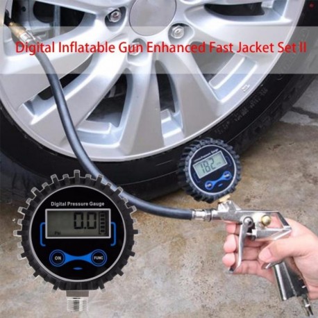 Gumiabroncs digitális kijelző felfújható asztal Nagy pontosságú felfújható szerszám gumiabroncs légszivattyú