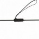 Fekete univerzális autó szélvédő elektronikus AM-FM rádió nem irányított antenna gépjármű jármű kiegészítők