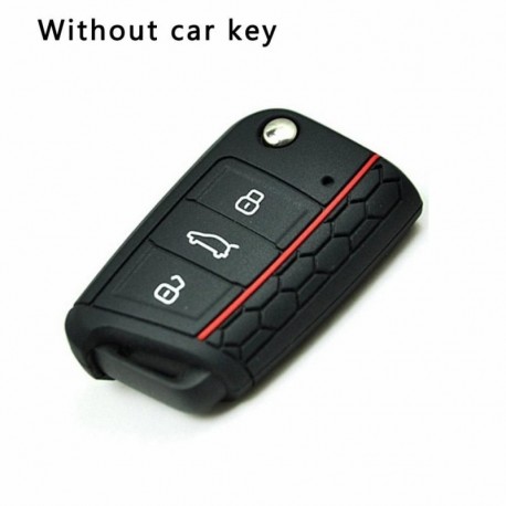 fekete - Volkswagen VW for Golf 7 for mk7 for Skoda Octavia A7 for SEAT Leon Ibiza Car-styling Car Remote Controller Cap