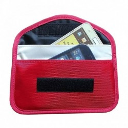 Fekete - Autó kulcsjelző Faraday táska kulcs nélküli FOB RFID blokkoló tok