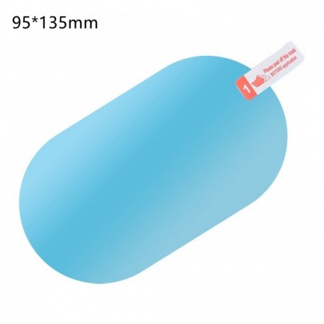 95 x 135 mm - 2db / szett ködgátló fólia autó visszapillantó védőfóliához vízálló átlátszó matricával az autó