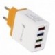 Kína - 4 USB port színes töltő utazási töltőfej indukciós töltő USB gyors mobiltelefon töltő telefon adapter
