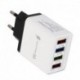 Kína - 4 USB port színes töltő utazási töltőfej indukciós töltő USB gyors mobiltelefon töltő telefon adapter