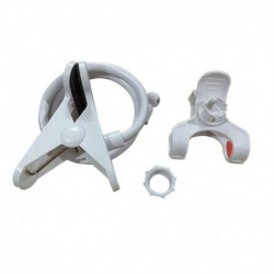 fehér - Univerzális telefon tartó rugalmas 360 telefon klip mobil mobiltelefon tartó lusta ágy melletti asztali telefon