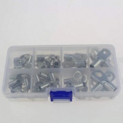 60 darab tartós ónozott ónozott rézcsavaros furatú krimpelő gyűrű akkumulátor pólusa hajóknak és