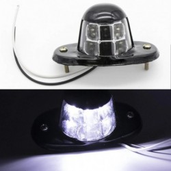 12 V-os fehér 6LED rendszámtábla-ajtós teherautó ágy jóvoltából világító autó teherautóhoz