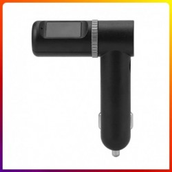 Zajcsökkentő CVC technológia LED kijelzős kéz- sztereó MP3 zene FM adó autós töltő