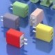 D - Univerzális, folyékony, színes USB-csatlakozó gyors töltésű 5V 2A kettős USB-port adapter mobiltelefon biztonságos
