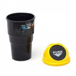 narancs - Hulladékgyűjtő tartály, kis szemetes edény, asztali Ashcan asztali szemetes doboz, autó szemétkosár