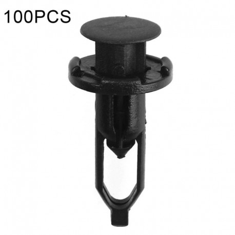 100 db autó karosszéria szegecs lökhárító ajtó kárpit panel rögzítő a Toyota mag köröm bepattanó rögzítő autó