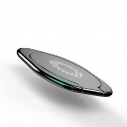 fekete - Ujjgyűrű tartó 360 fokos mobiltelefon okostelefon ujj állvány tartó kerek telefon gyűrű autós tartó állvány