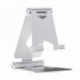 ezüst - Összecsukható asztali alumínium ötvözetből készült telefon tartó alumínium ötvözet lusta konzol kreatív