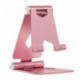 rózsaszín - Összecsukható asztali alumínium ötvözetből készült telefon tartó alumínium ötvözet lusta konzol