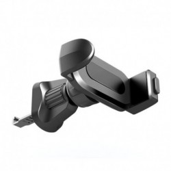 Íves mobiltelefon konzol a légkimenethez puha ragasztó fekete vezetõ konzol Kényelmes közúti navigáció Mobiltelefon