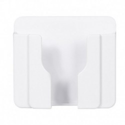 A - Fali szervező tároló doboz Távirányító Fali mobiltelefon aljzat tartó Multifunkcionális töltő tartó