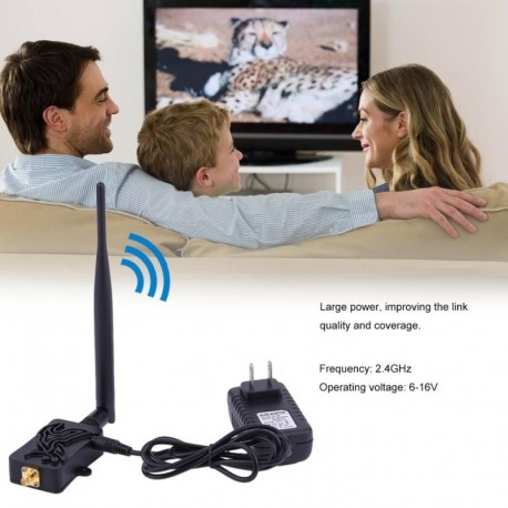 Professzionális 2,4 GHz-es 4W Wifi vezeték nélküli szélessávú erősítő útválasztó teljesítménytartományú