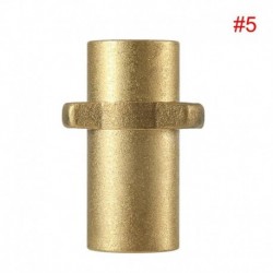 4. interfész - Nagynyomású autómosó vízipisztoly habos edény adapter tiszta réz fordulattal 1/4 pár selyem Pa Pot