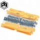 Nagyszerű IT 1 csomag 300PCS 10 -1M Ohm 1 / 4w ellenállás 1 fémfólia ellenállás ellenállókészlet készlet 30 féle