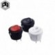 3PCS Great IT Piros Fekete Fehér 20MM BE / KI kerek billenőkapcsoló 6A / 250VAC 10A 125VAC műanyag nyomógombos kapcsoló