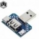 XY-USB4 - USB fejkapcsoló férfi USB csatlakozó a C típusú Micro Female USB 2.54-4P átviteli tesztlaphoz XY-USB4