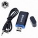Bluetooth 5.0 audio vevő adó mini sztereó Bluetooth AUX RCA USB 3,5 mm-es csatlakozó TV PC autós készlet vezeték