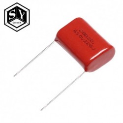 GREAT IT 10PCS 400V225J 2.2UF Pitch 20M 225J400V 225 400V 2200PF CBB Polipropilén fóliakondenzátor