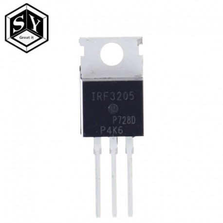 100db IRF3205 IRF3205PBF MOSFET MOSFT 55V 98A 8mOhm 97.3nC TO-220 új eredeti
