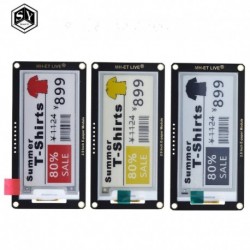 2,9 &quot 2,9 hüvelykes papírmodul E-papír E-Ink EInk kijelző képernyő SPI támogatás az Arduino UNO STM32 málna PI