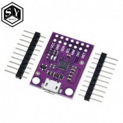 CP2112 hibakereső kártya USB - SMBus I2C kommunikációs modul 2.0 MicroUSB 2112 kiértékelő készlet CCS811 érzékelő