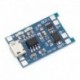 TP4056 modul - 5db TP4056 5V 1A mikro USB 18650 lítium akkumulátor töltőtábla töltő modul   védelem kettős funkciók