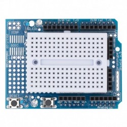 UNO Proto Shield - Intelligens elektronika UNO Proto Shield prototípus bővítő tábla SYB-170 mini kenyérlemezzel UNO