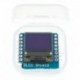 0,66 hüvelykes OLED LED LCD diszkont árnyék kompatibilis a WEMOS D1 MINI ESP32 64X48 készülékkel 0,66 hüvelykes kijelző