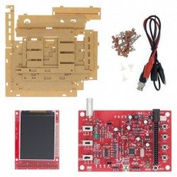 DSO138 2,4 &quot TFT zsebméretű digitális oszcilloszkóp készlet DIY alkatrészek kézi   akril tok borító héj DSO138