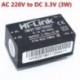 HLK-PM03 3W AC-DC 220V - 3.3V fokozatmentes tápegység modul intelligens háztartási kapcsoló átalakító