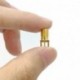 10 db 1,6 mm-es SMA-KE / SMA-KHD női jack forrasztó anya szélű NYÁK-klip egyenesen szerelhető, aranyozott RF