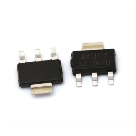 100PCS / LOT AMS1117-3.3 AMS1117-3.3V AMS1117 LM1117 1117 feszültségszabályozó
