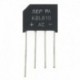10PCS elektronikus DIY KBL610 1000V 6A diódahíd egyenirányító egyfázisú hídirányító magas hőmérsékletű