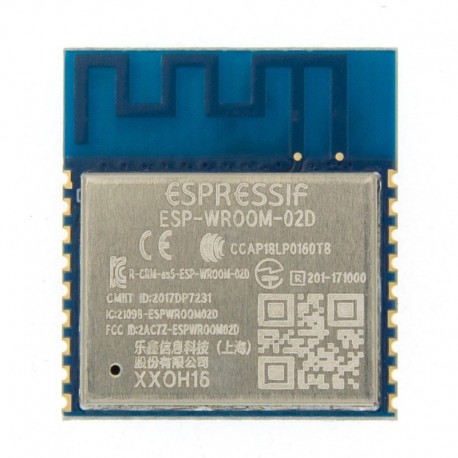 ESP-WROOM-02 ESP-WROOM-02D Espressif modul Eredeti WIFI vezeték nélküli modul intelligens házrendszer